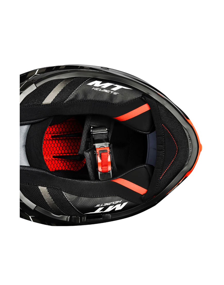 MT Thunder 4 SV Goblin Helmet – Gloss Orange – Moto Republic