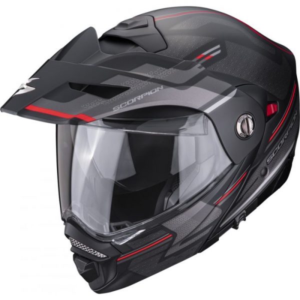 Scorpion ADX-2 Carrera Helmet Black Matt Red