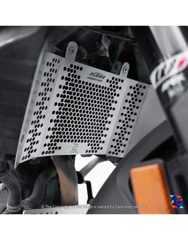 Zana Radiator Grill for KTM Adventure (Silver)