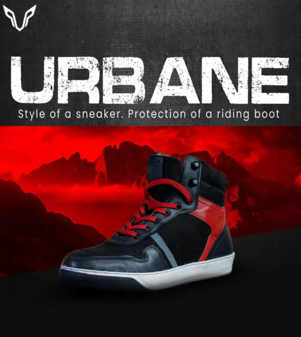 Amaroq Urbane Riding Sneakers Red Black